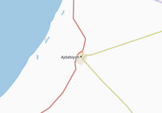 Ajdabiyah Map