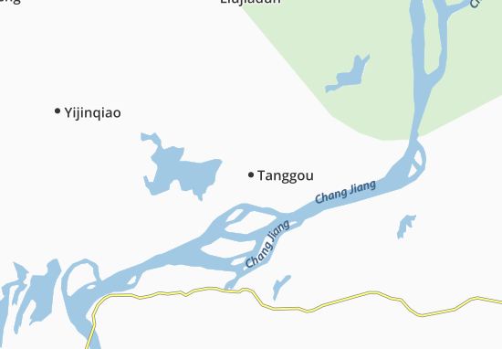 Mapa Tanggou