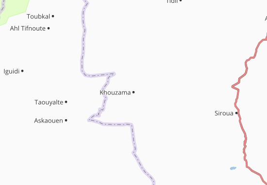 Mapa Khouzama