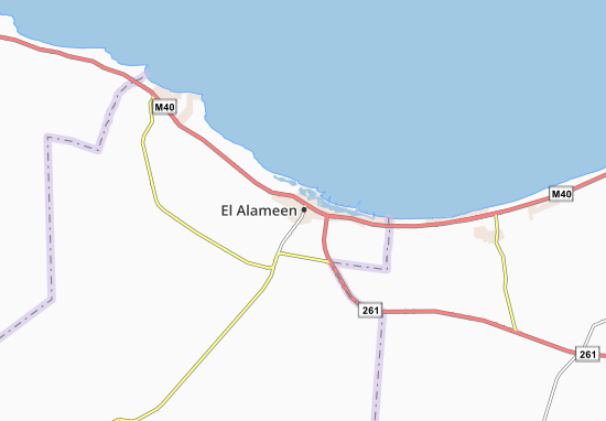 Mapa El Alameen