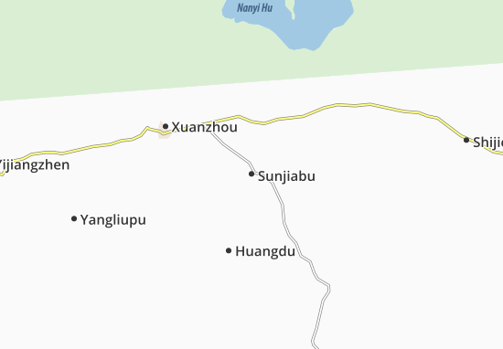 Karte Stadtplan Sunjiabu