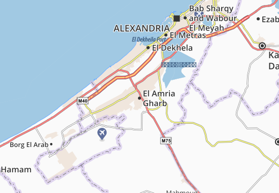 El Amria Gharb Map