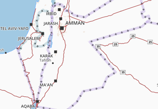Mapa Al-ʿUrdunn