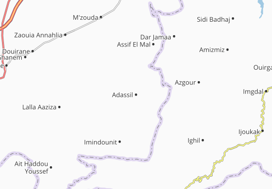 Mapa Adassil