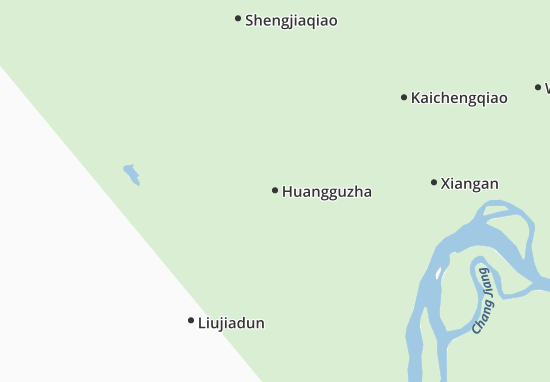 Carte-Plan Huangguzha