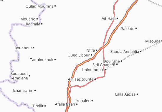 Mapa Sidi Abdelmoumen