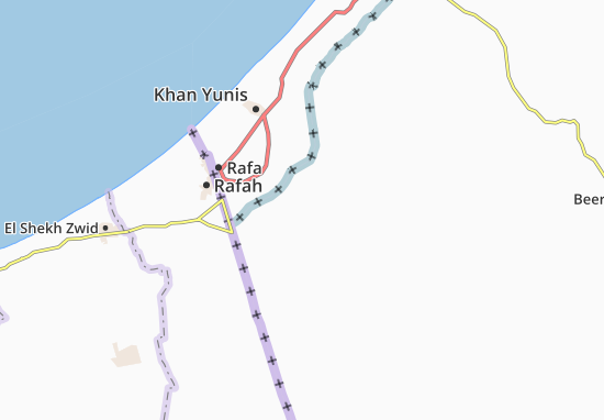 Mapa Nir Yizhaq