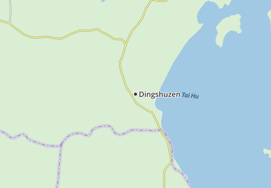 Karte Stadtplan Dingshuzen