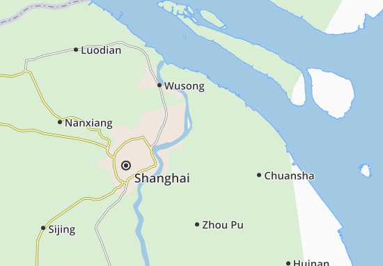 Karte Stadtplan Qingningsi