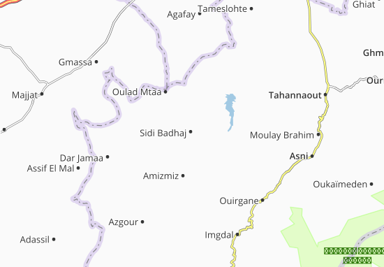 Mapa Sidi Badhaj