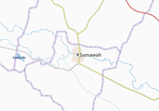 Mapa Samawah