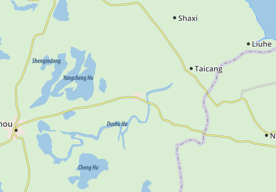 Mapa Yushan