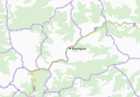 Karte Stadtplan Rampur