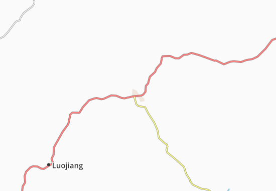 Kaart Plattegrond Mianyang