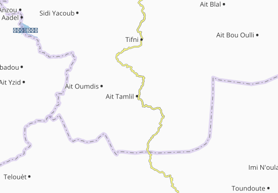 Karte Stadtplan Ait Tamlil
