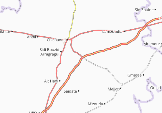 Mapa Sidi M&#x27;hamed Dalil