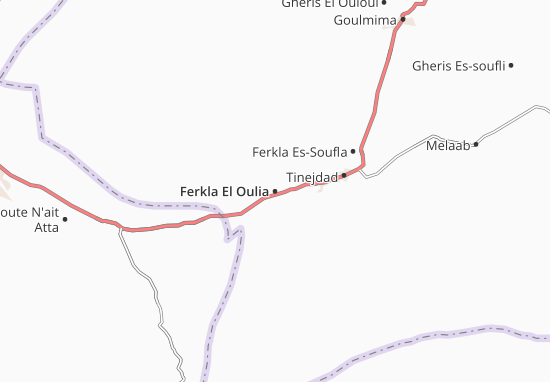Mappe-Piantine Ferkla El Oulia