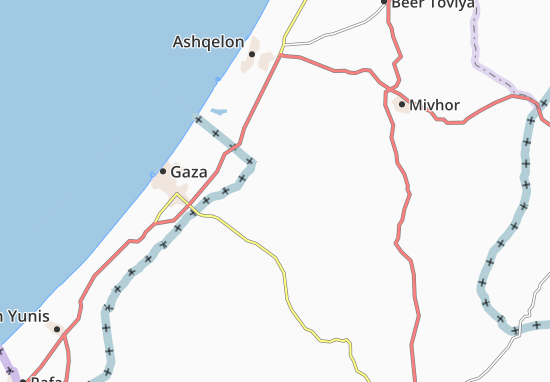 Mapa Gevim