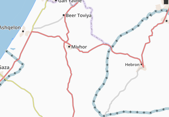 Karte Stadtplan Lakhish
