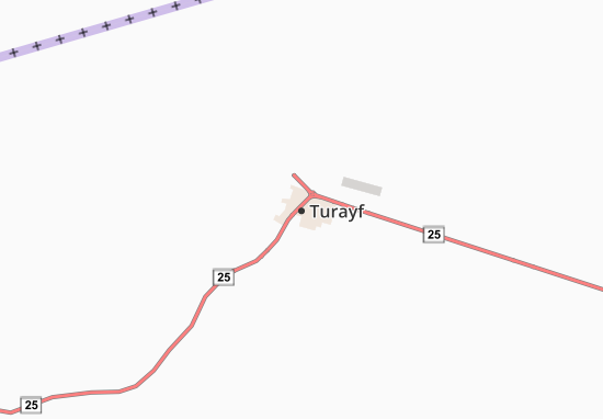 Mapa Turayf