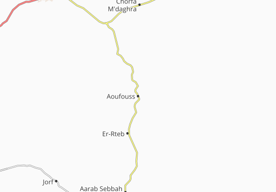 Aoufouss Map