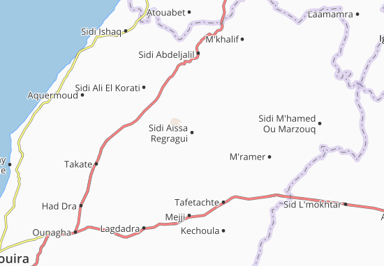 Mapa Sidi Aissa Regragui