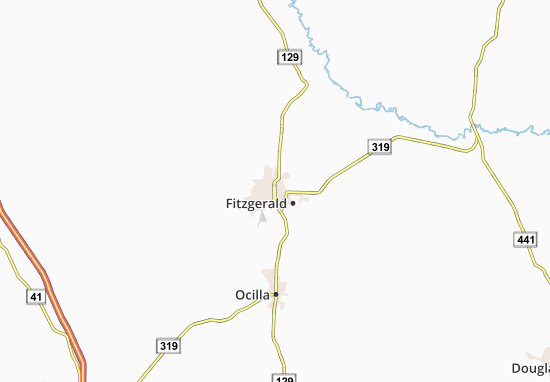 Mapa Fitzgerald