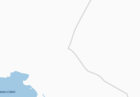 Karte Stadtplan Lash-E Joveyn