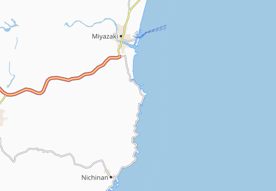 Kaart Plattegrond Oryuzako
