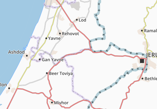 Tal Shahar Map