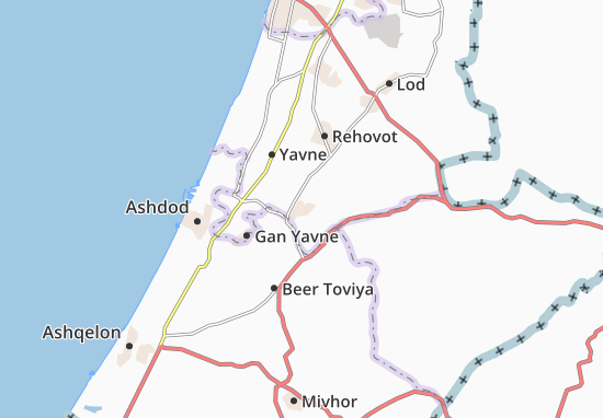 Karte Stadtplan Qidron