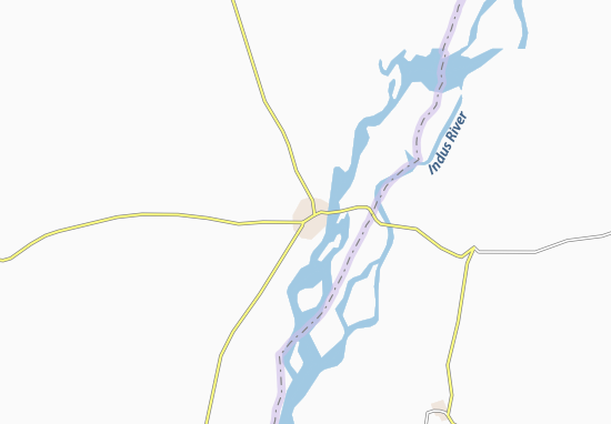 Kaart Plattegrond Dera Ismail Khan