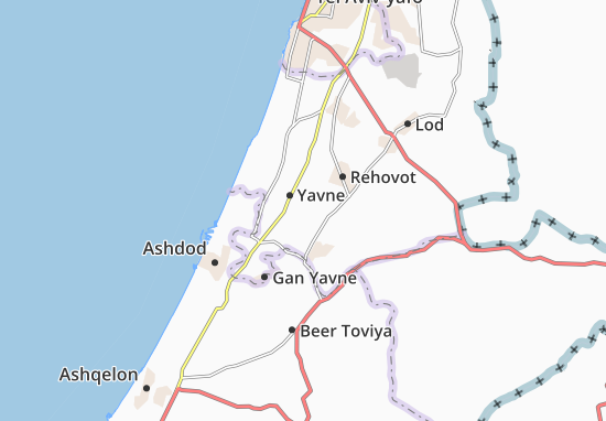 Karte Stadtplan Bet Gamli’El