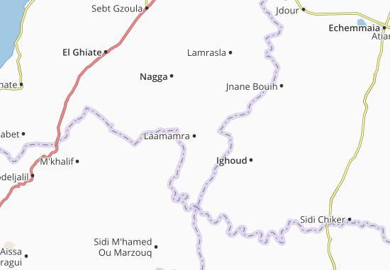 Mapa Laamamra