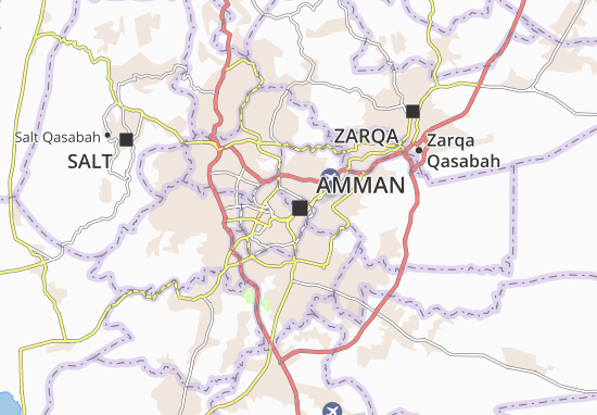 Mapa Amman