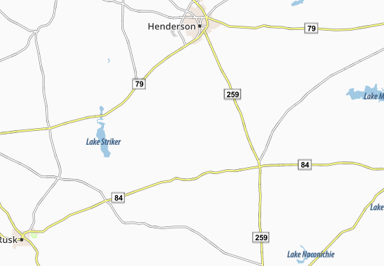 Mapa Laneville