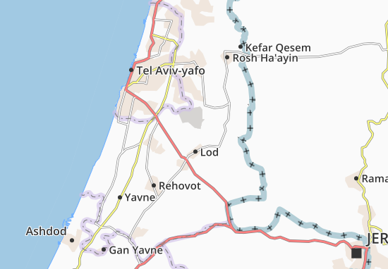 Karte Stadtplan Zetan