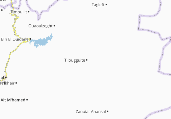 Mapa Tilougguite