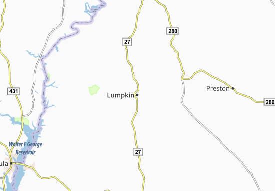 Mapa Lumpkin