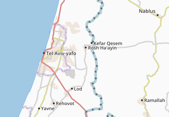 Kaart Plattegrond Nahshonim