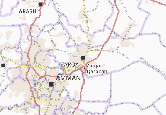 Mapa Zarqa