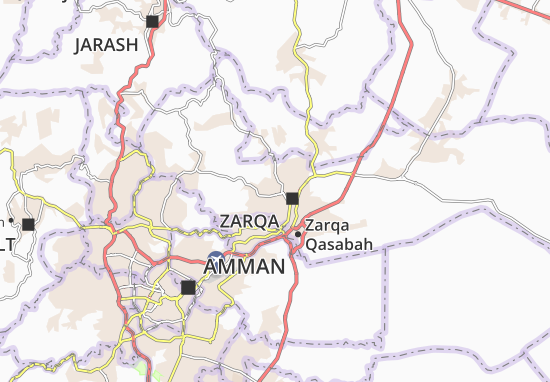 Mapa Al Zawahrah