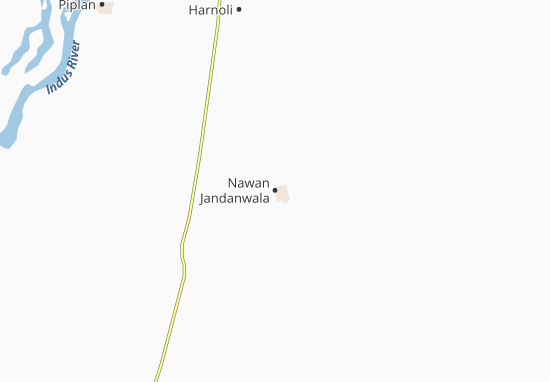 Mapa Nawan Jandanwala