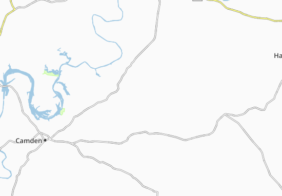 Kaart Plattegrond Carlowville