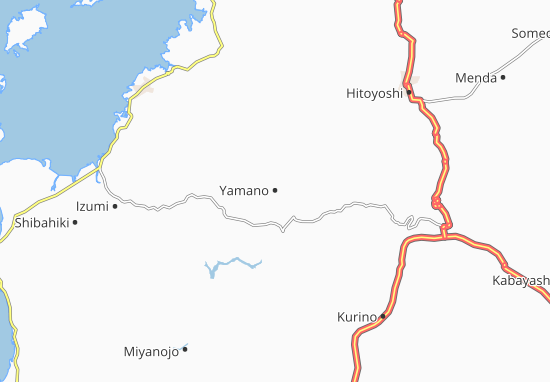 Karte Stadtplan Yamano