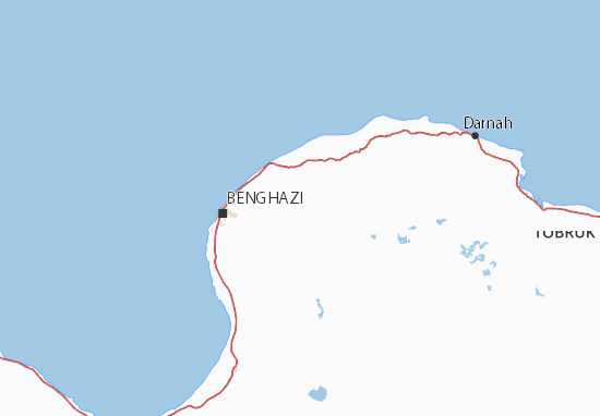 Mapa Al Marj