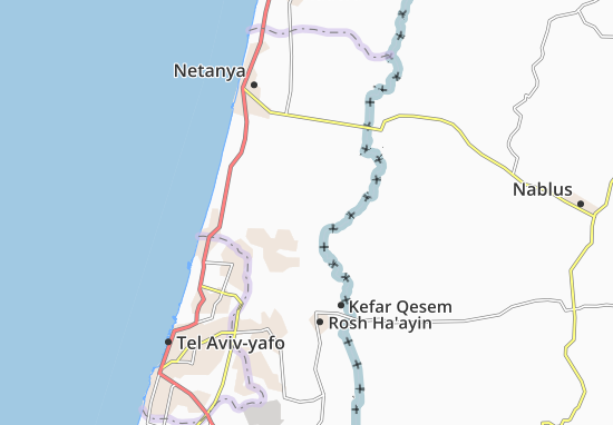 Mapa Ramat Hakovesh