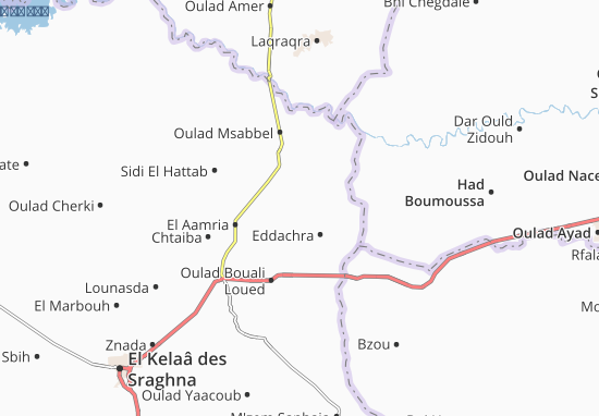 Mapa Oulad Massaoud