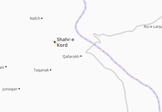 Mapa Qafarokh