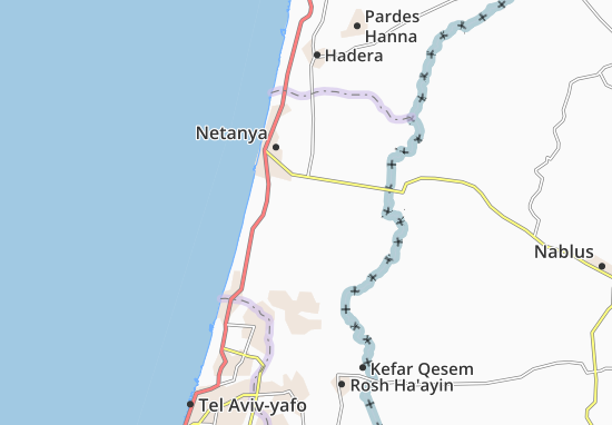 Karte Stadtplan Qadima